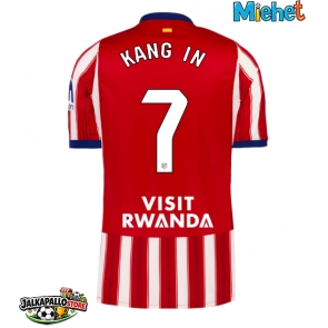 Atletico Madrid Lee Kang-in #7 Kotipaita 2026-27 Lyhythihainen Atletico Madrid Lee Kang-in #7 Kotipaita 2026-27 Lyhythihainen